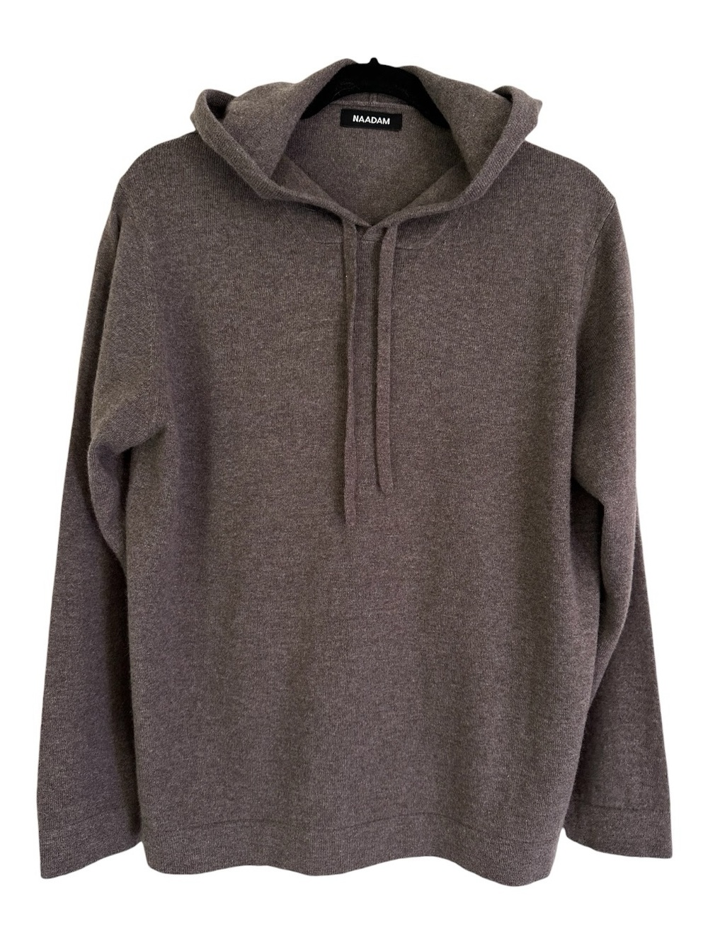 NAADAM Women's Mushroom Taupe Hooded Cashmere Sweater
